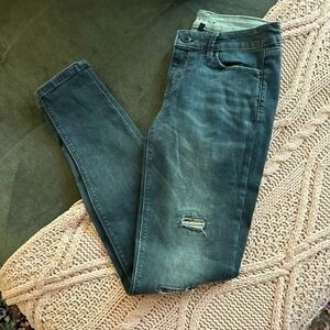 White House Black Market Dark Jeans with Sequins